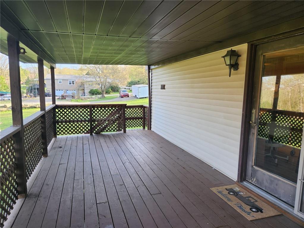 935 Rockdale Road Butler, PA 16002 - Photo 30 of 34 a view of a wooden deck