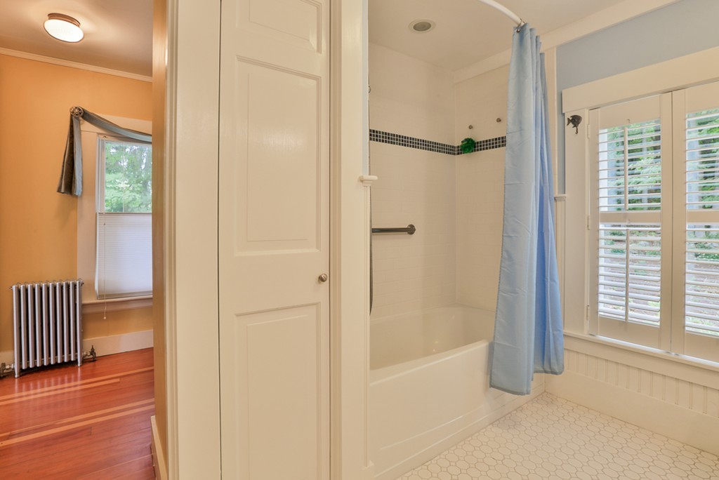 74 River Road Merrimac, MA 01860 - Photo 23 of 29 a bathroom with a bathtub and a shower