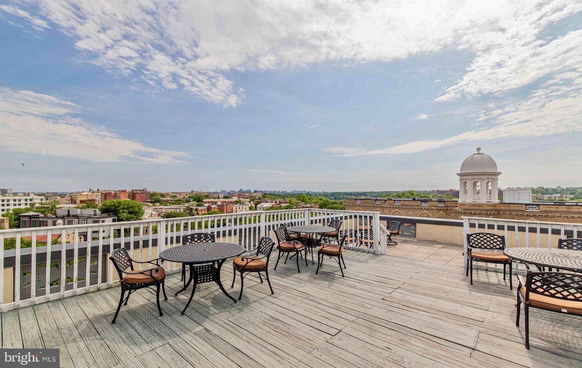 2853 Ontario Road Northwest, Unit 210 Washington, DC 20009 - Photo 28 of 28 a view of roof deck with patio