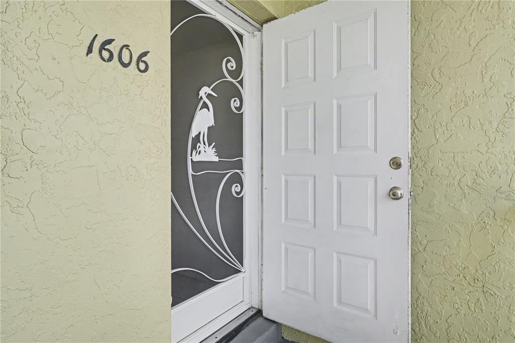 25225 Rampart Boulevard, Unit 1606 Punta Gorda, FL 33983 - Photo 16 of 34 a close view of door lock