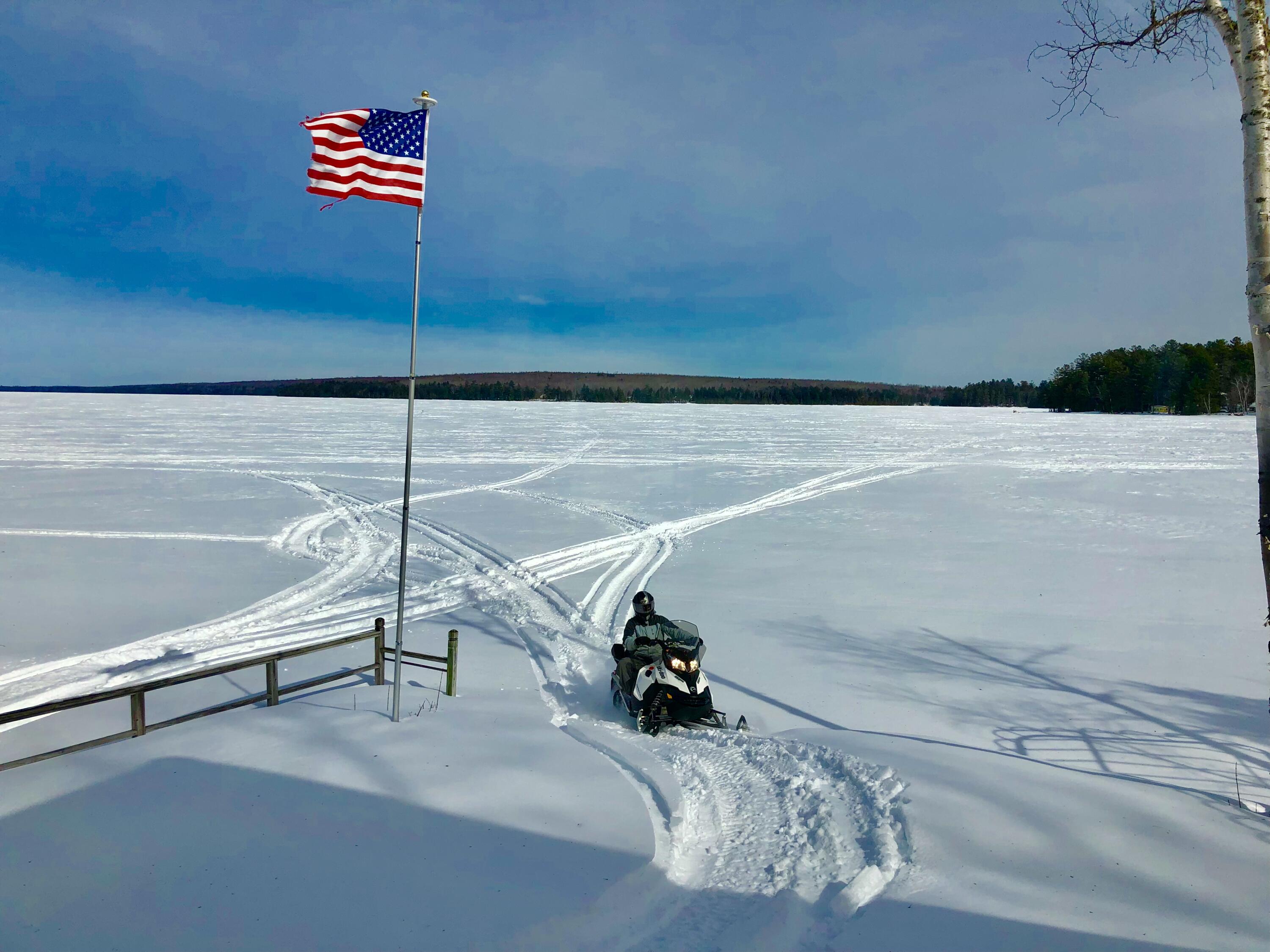26 South Shore Rd (Fire Road 1) Milo, ME 04463 - Photo 135 of 138 Snowmobiling Fun!