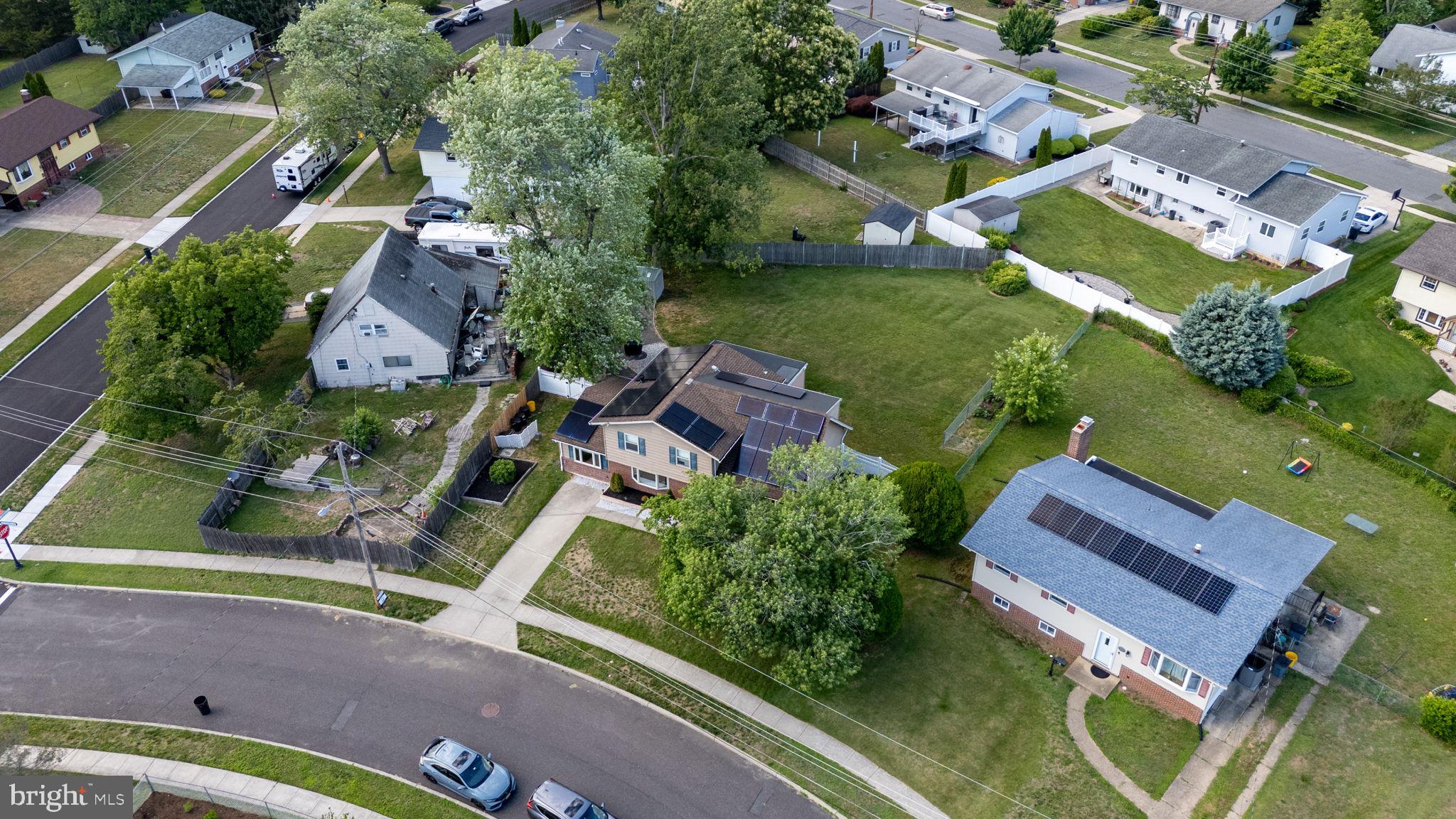 12 Woodbridge Road Gibbsboro, NJ 08026 - Photo 41 of 45 an aerial view of residential house with outdoor space and street view