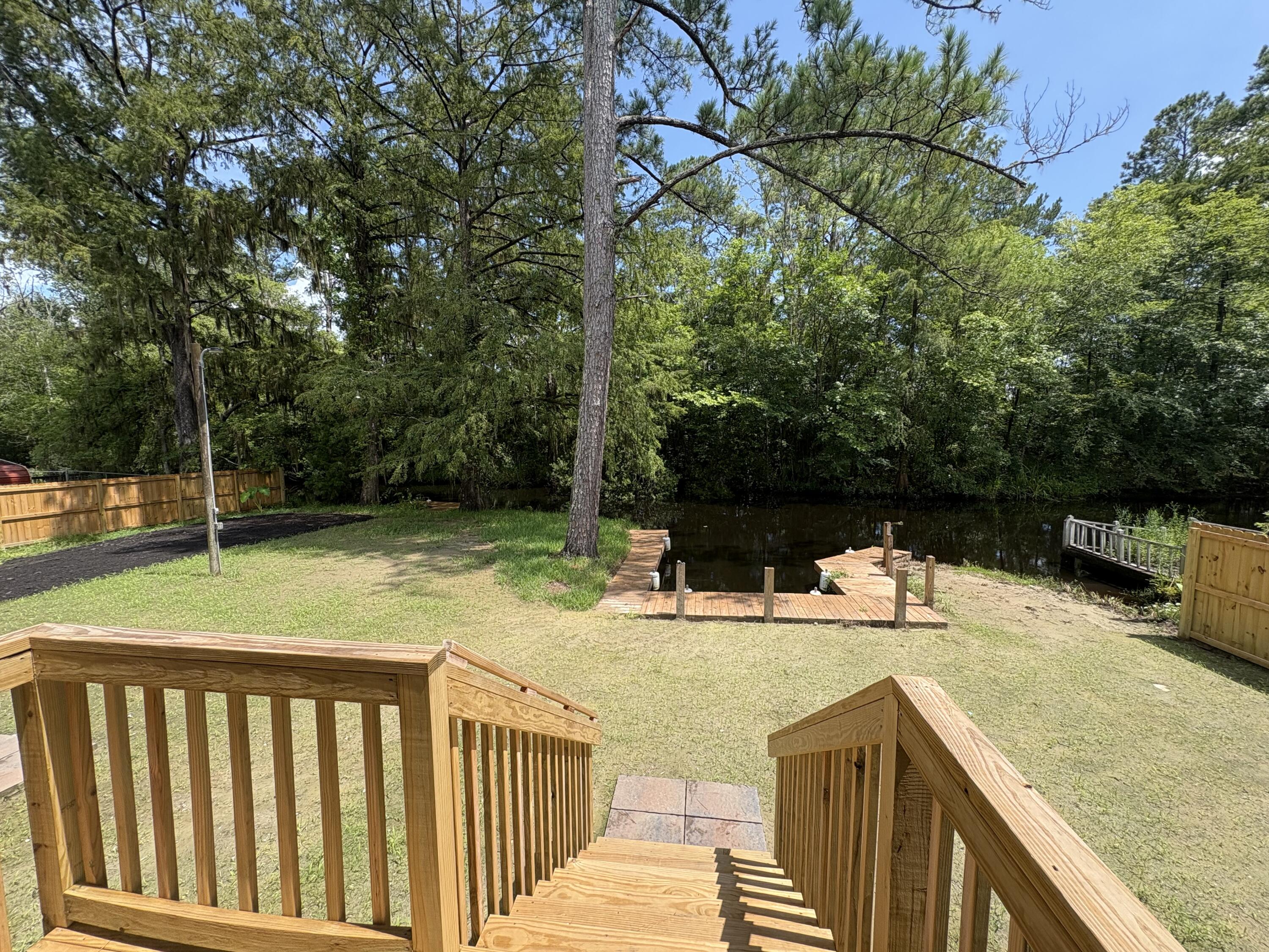3323 Prices Bridge Lane Walterboro, SC 29488 - Photo 54 of 83 n backyard from steps landing