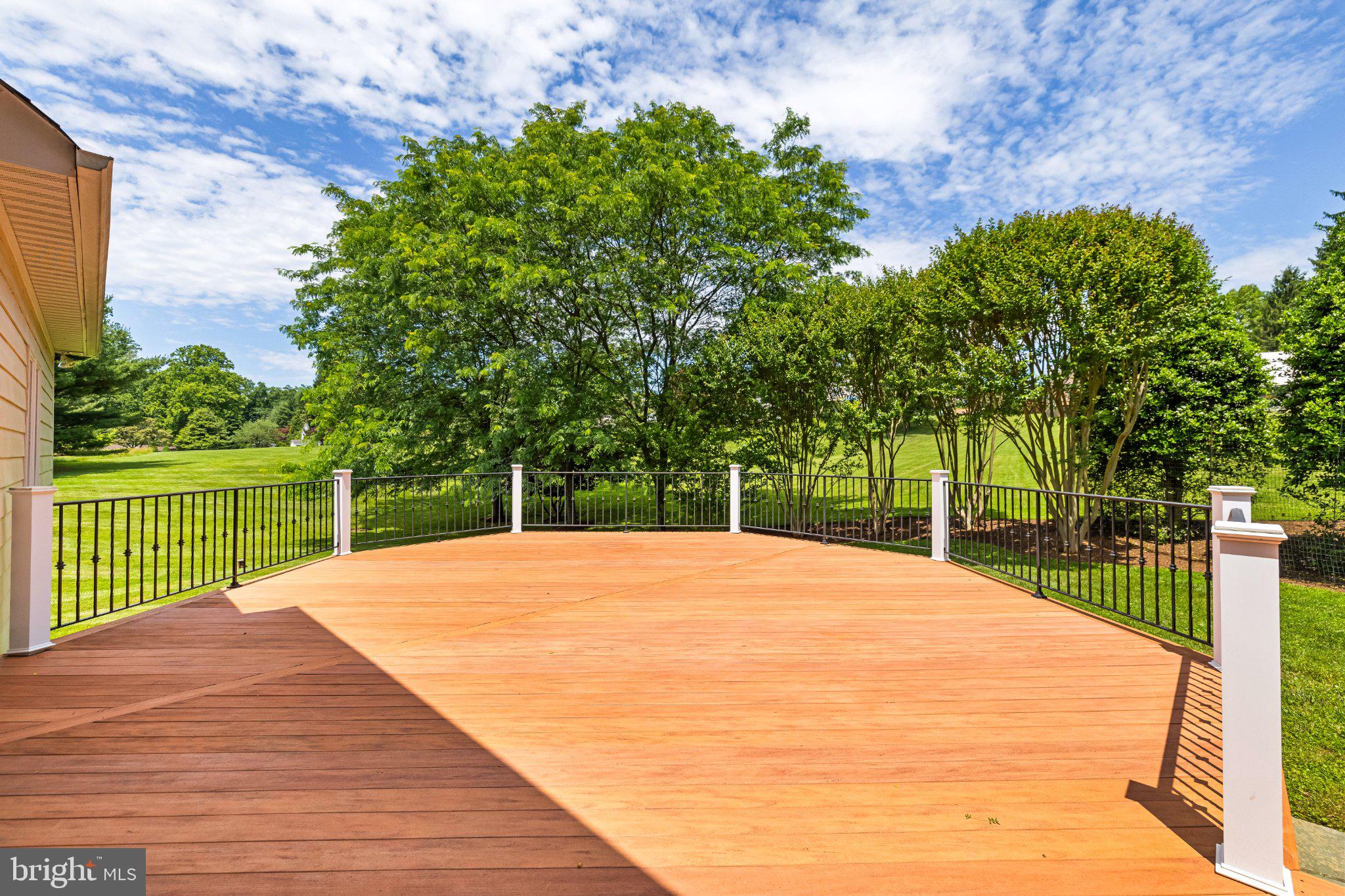 1310 Musgrove Road Lutherville-Timonium, MD 21093 - Photo 77 of 93 Sunny deck with lush green backdrop.