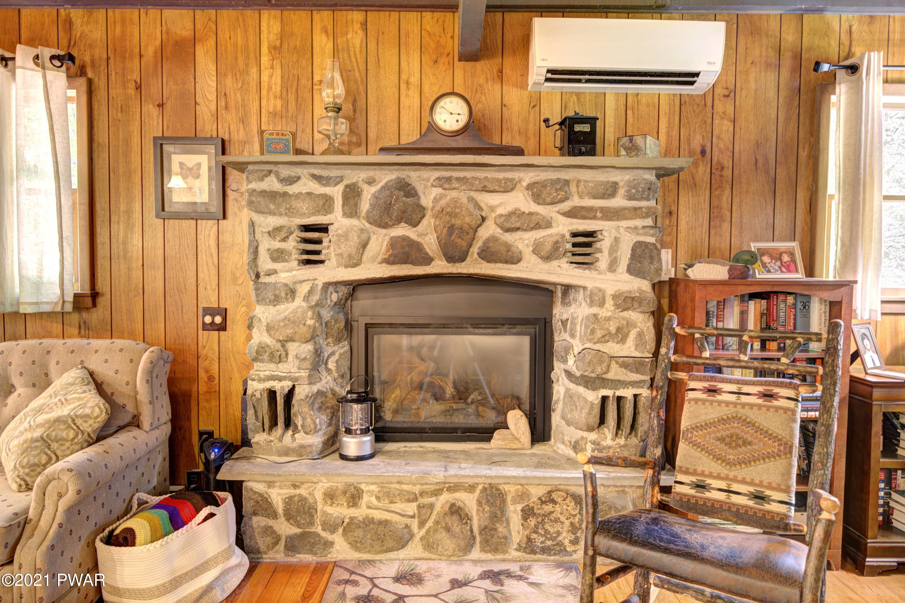 127 Beach Road Beach Lake, PA 18405 - Photo 19 of 44 Fireplace Room