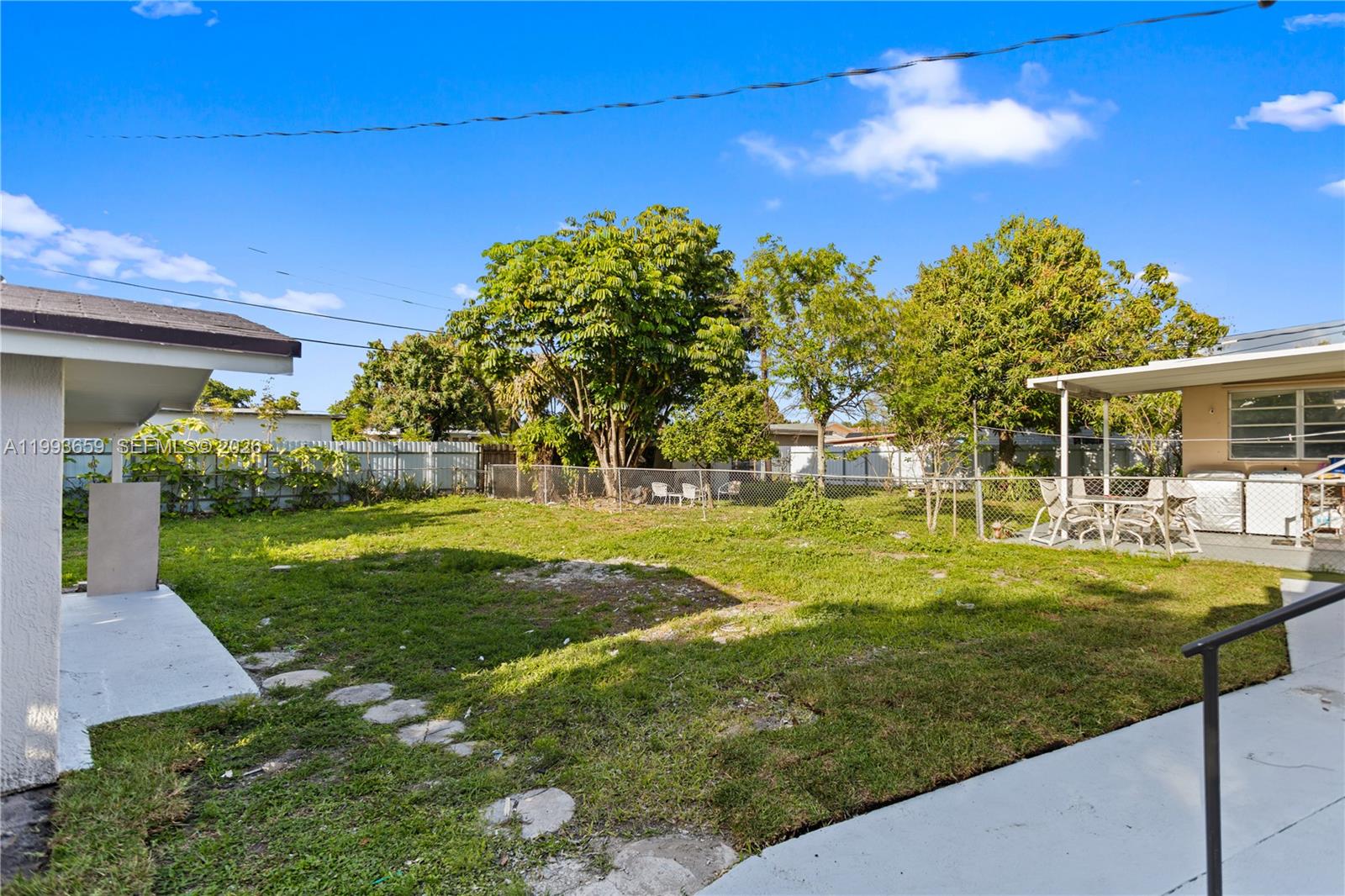 171 West 13th Street Hialeah, FL 33010 - Photo 57 of 84 a view of a house with a backyard