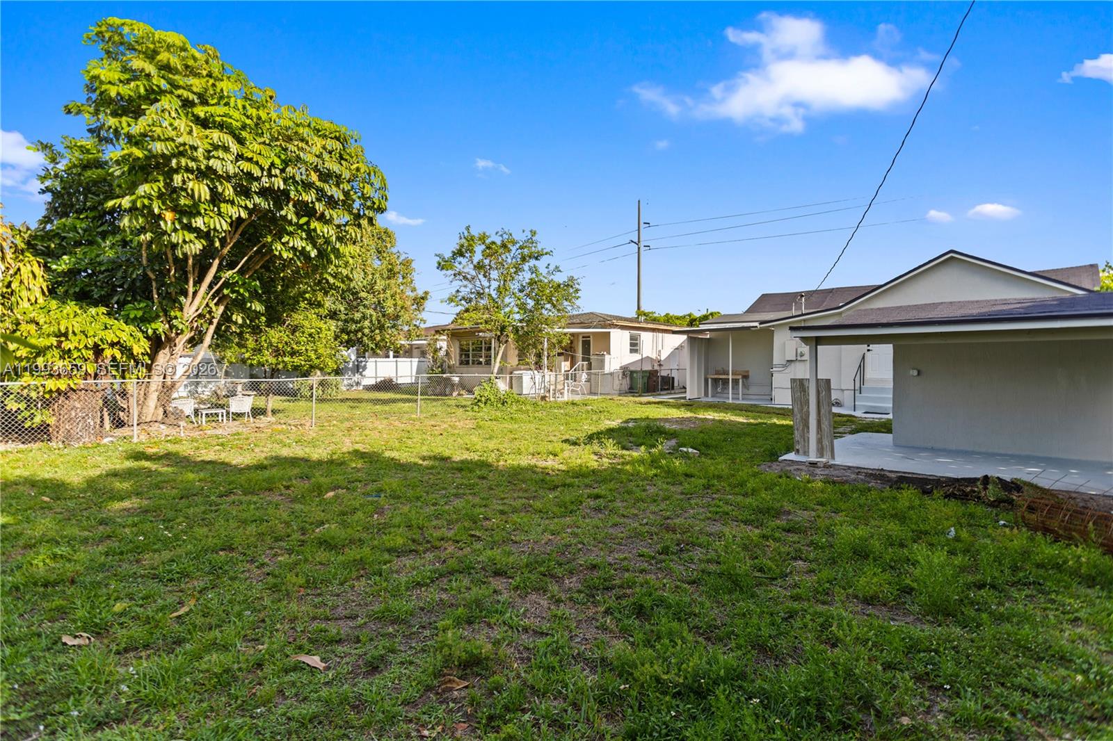 171 West 13th Street Hialeah, FL 33010 - Photo 59 of 84 a backyard of a house with lots of green space