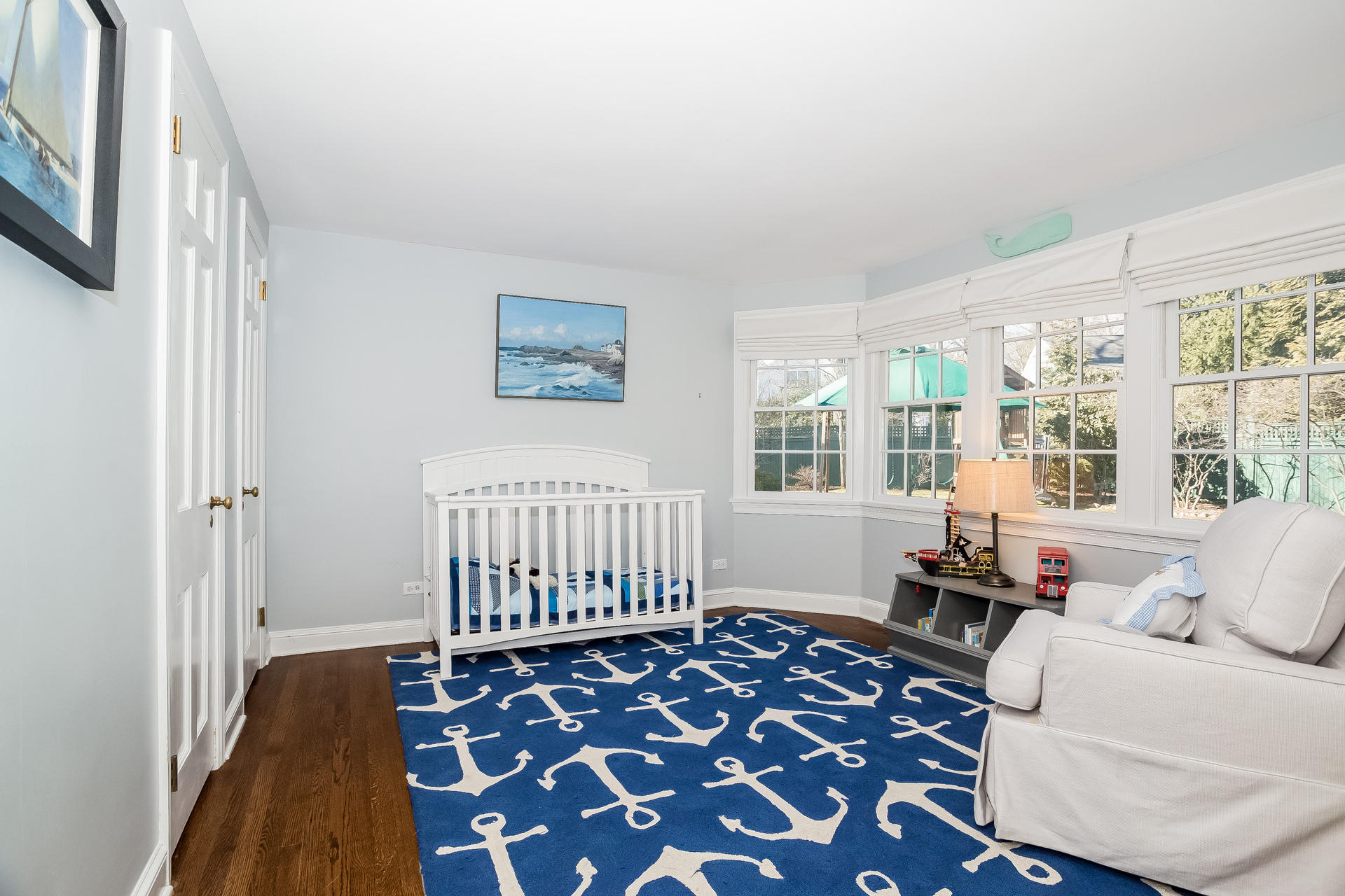 27 Sunset Road Darien, CT 06820 - Photo 18 of 41 a bedroom with furniture and a rug