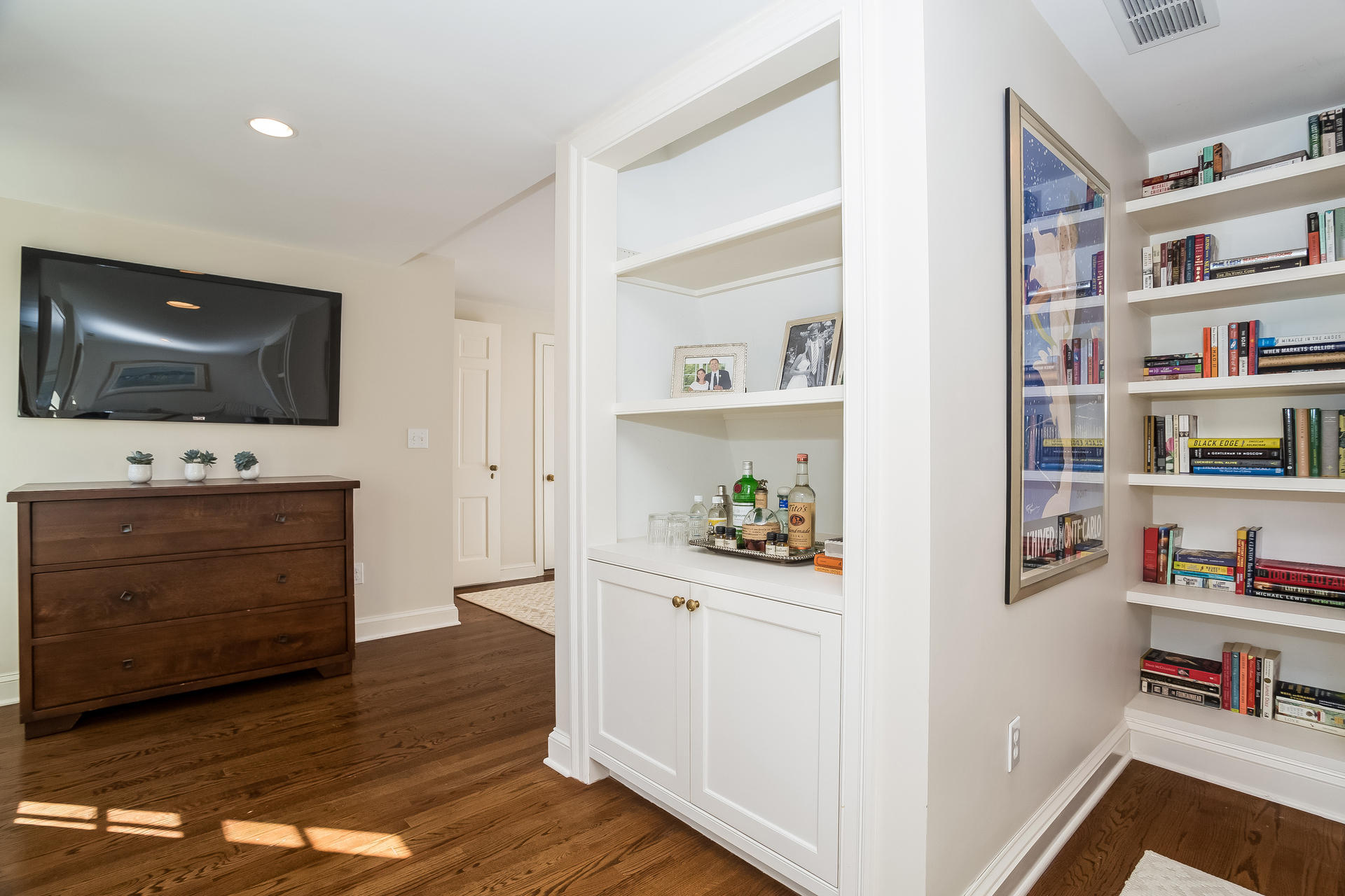 27 Sunset Road Darien, CT 06820 - Photo 21 of 41 a view of living room with furniture and flat screen tv