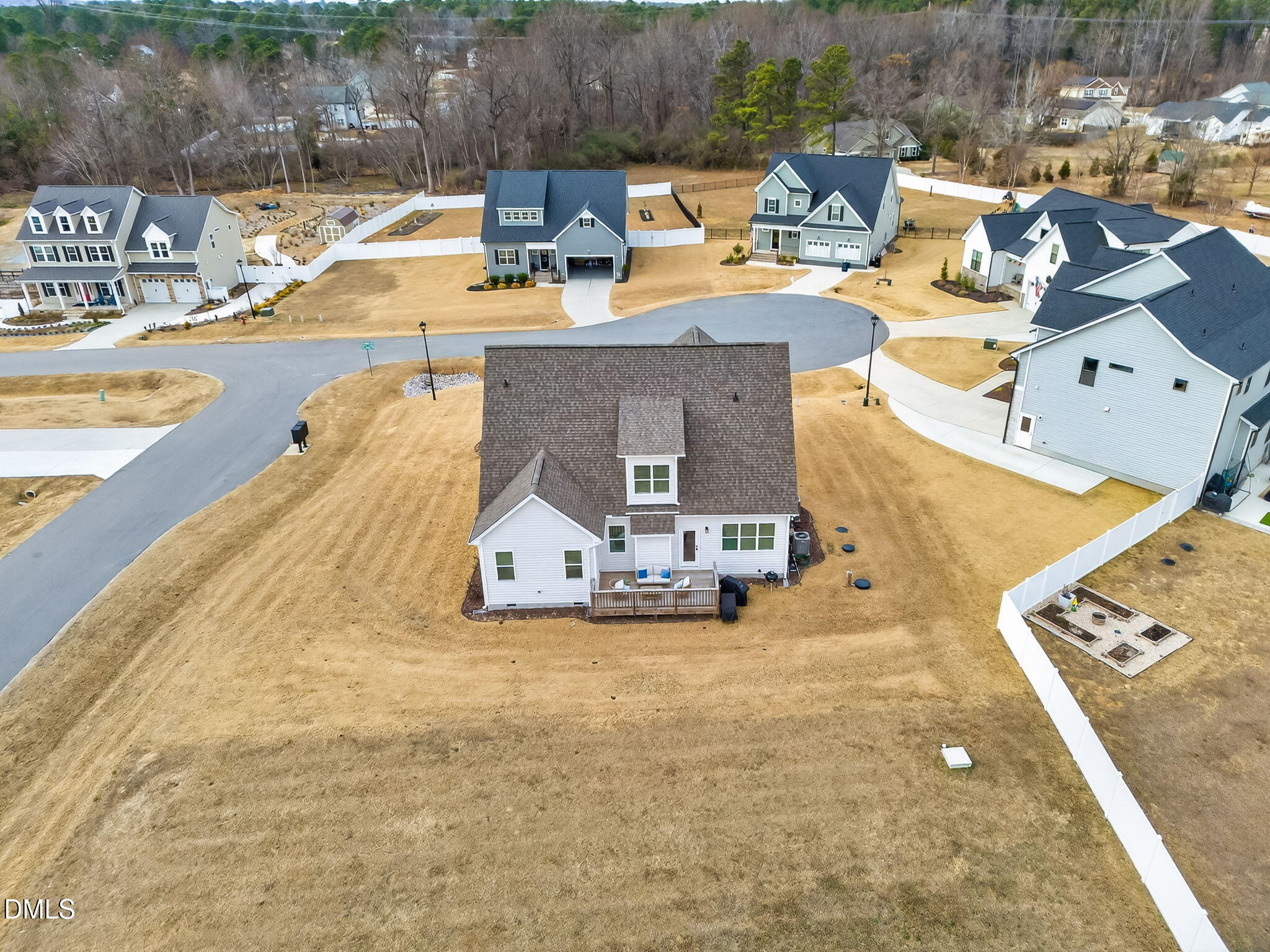 18 North Bream Court Angier, NC 27501 - Photo 48 of 49 swimming pool view with a outdoor seating space