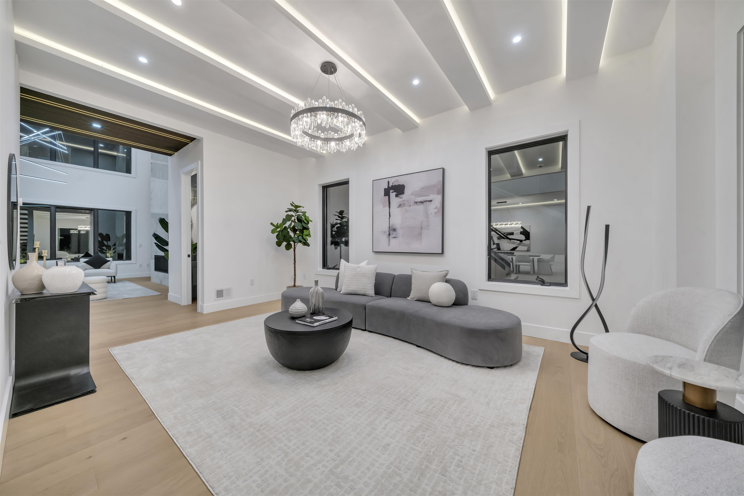 801 Godwin Road Paramus, NJ 07652 - Photo 17 of 50 a living room with furniture and a large window