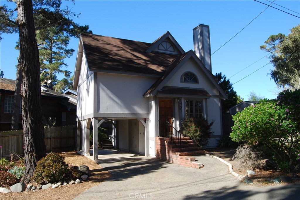 1451 Emerson Road Cambria, CA 93428 - Photo 1 of 1 a front view of a house with a yard