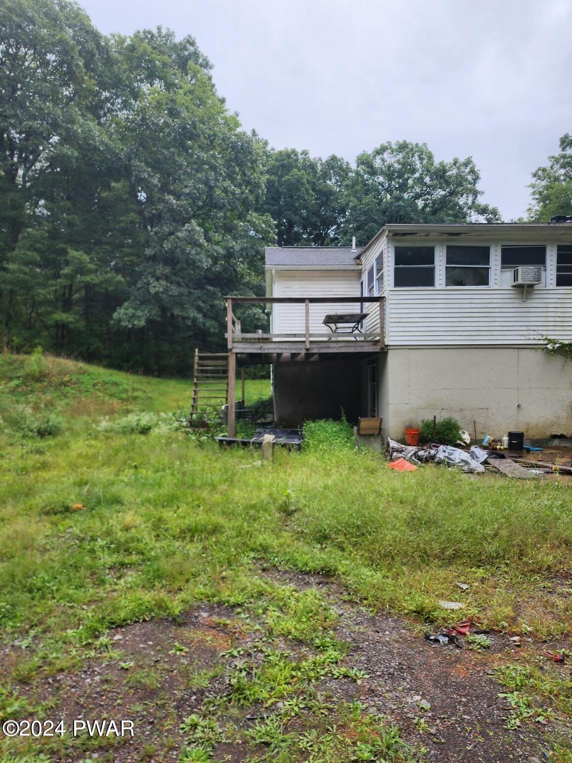 102 White Road Hawley, PA 18428 - Photo 3 of 24 Back of the house