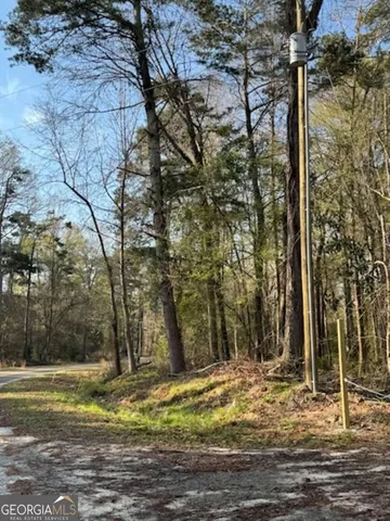 a view of a tiny house with a yard