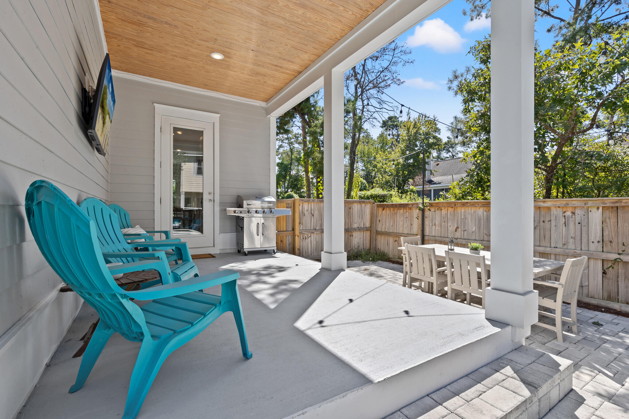 151 West Willow Mist Road Inlet Beach, FL 32461 - Photo 13 of 70 a view of a dining room with furniture window and outside view