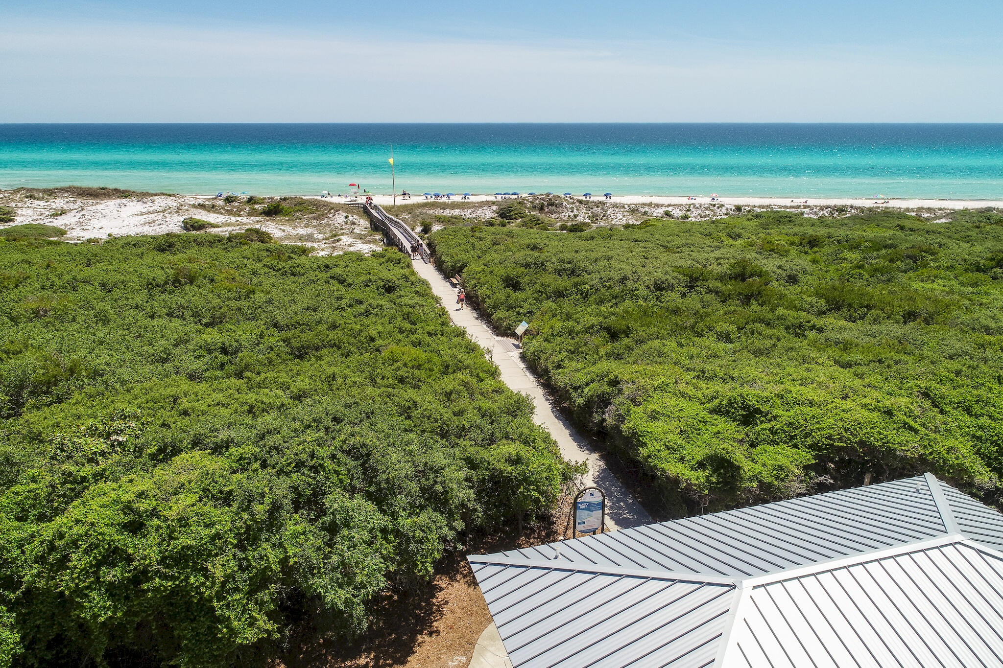 151 West Willow Mist Road Inlet Beach, FL 32461 - Photo 2 of 70 a view of a yard and an ocean