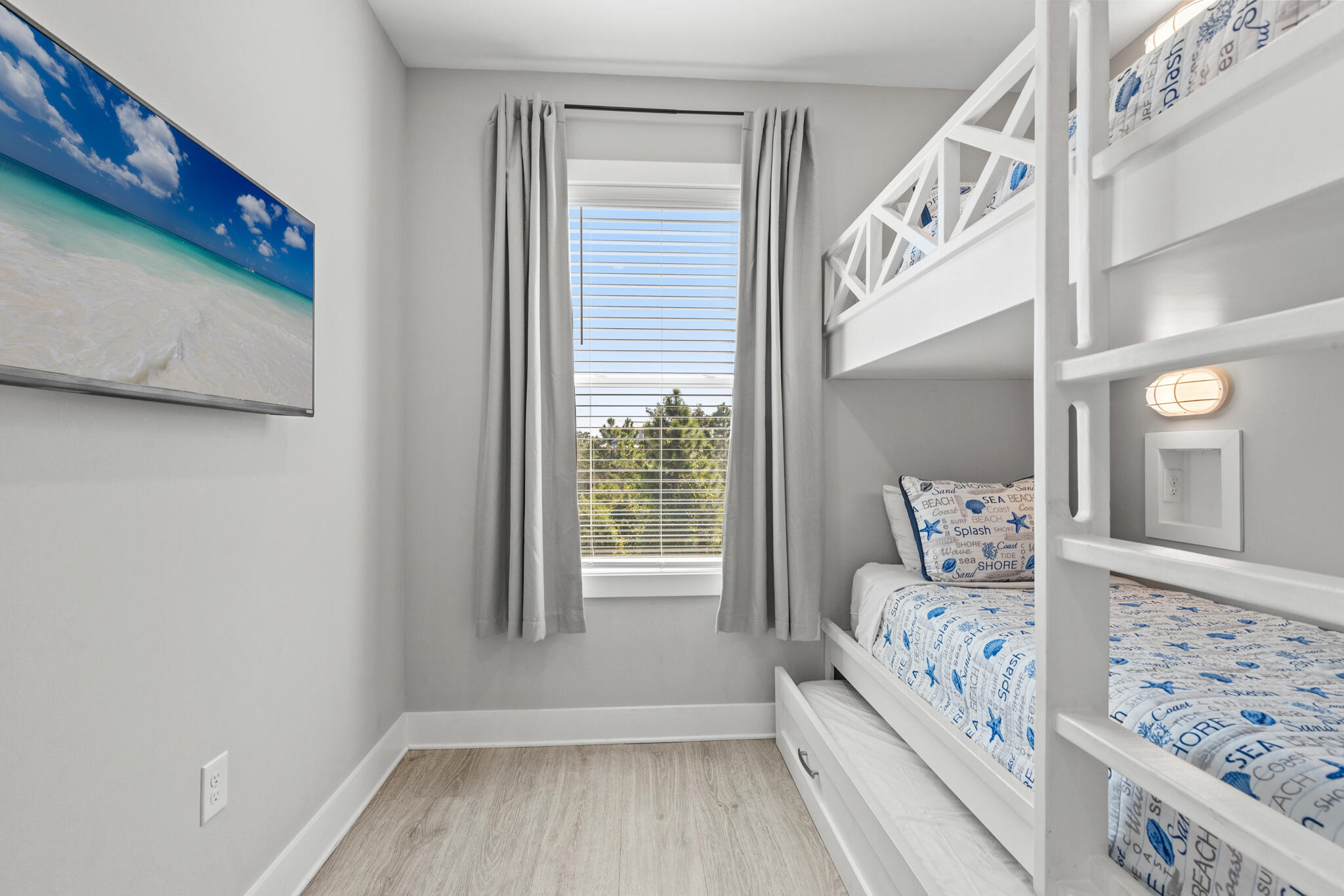 151 West Willow Mist Road Inlet Beach, FL 32461 - Photo 34 of 70 a bedroom with a bed and a window