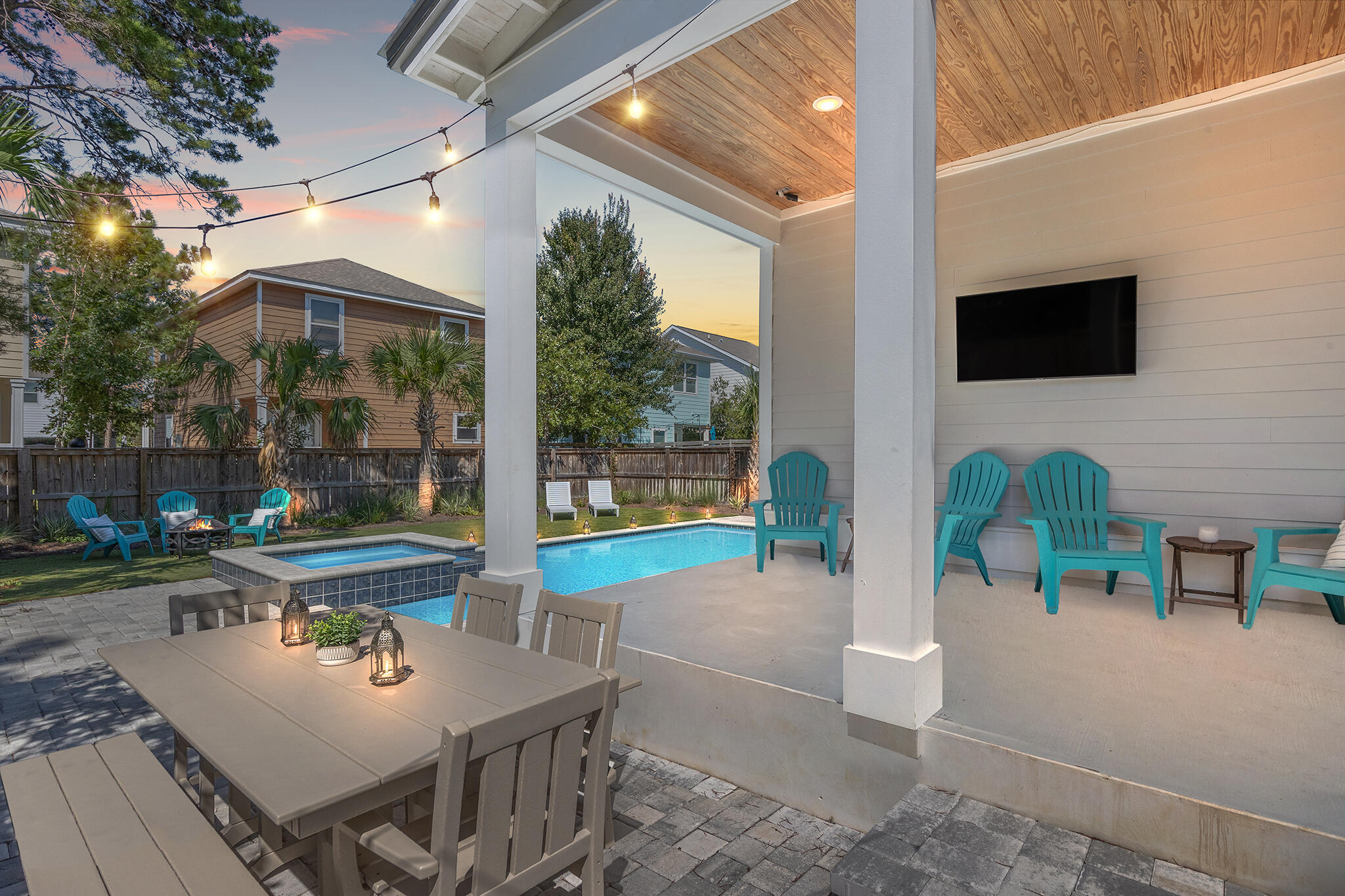 151 West Willow Mist Road Inlet Beach, FL 32461 - Photo 5 of 70 a balcony view with a seating space