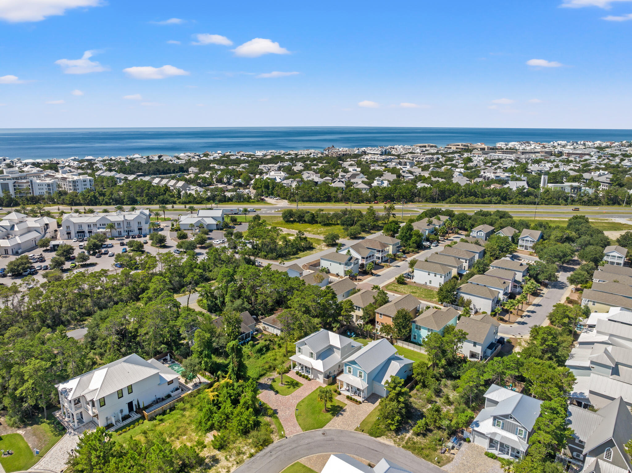 151 West Willow Mist Road Inlet Beach, FL 32461 - Photo 67 of 70 an aerial view of a city with lots of residential buildings
