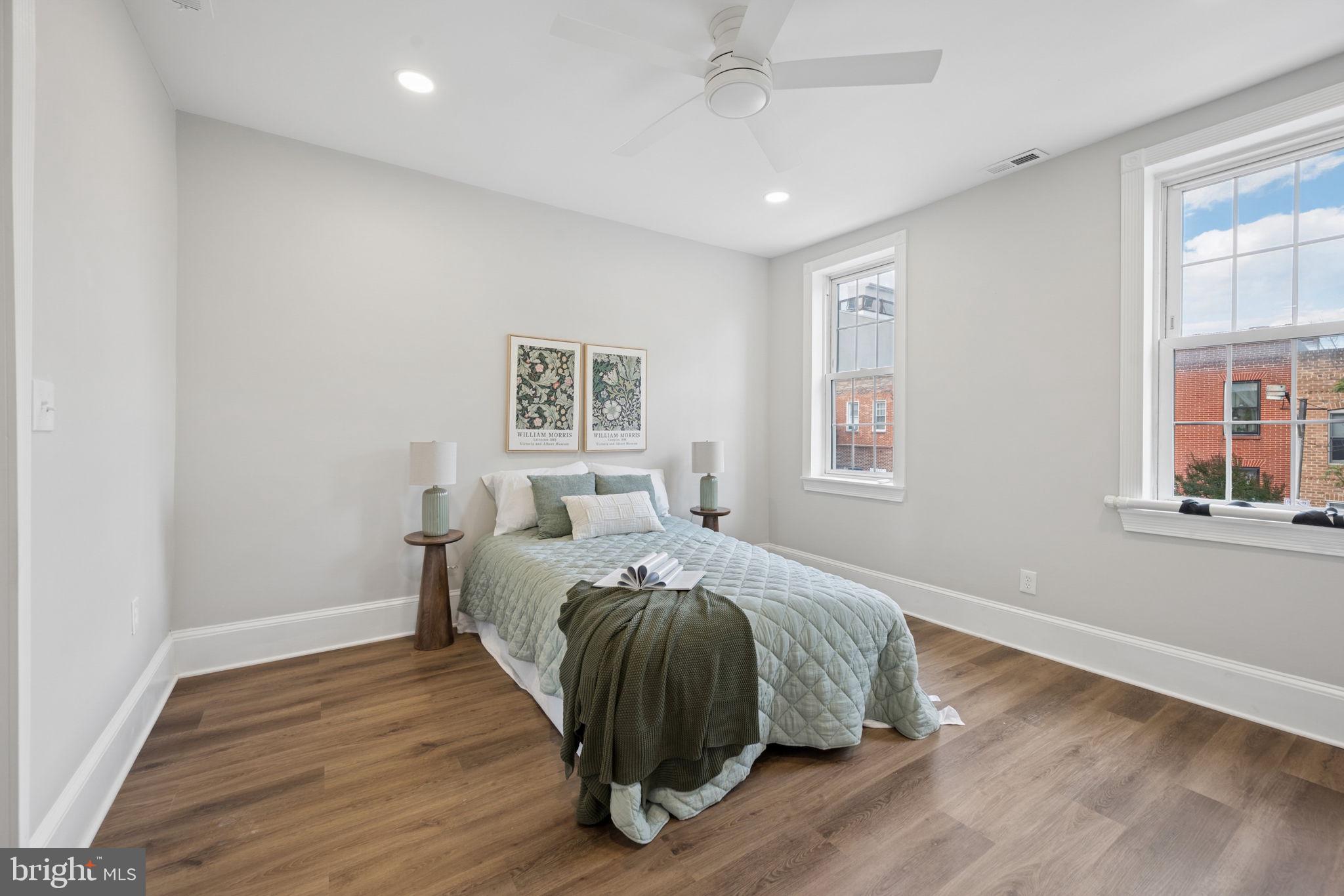 1108 South Clinton Street Baltimore, MD 21224 - Photo 26 of 66 Bright and airy bedroom retreat.