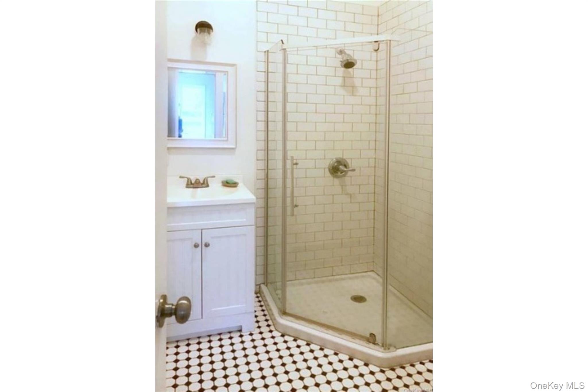 153 Lander Street Newburgh, NY 12550 - Photo 34 of 39 a bathroom with a shower and a sink