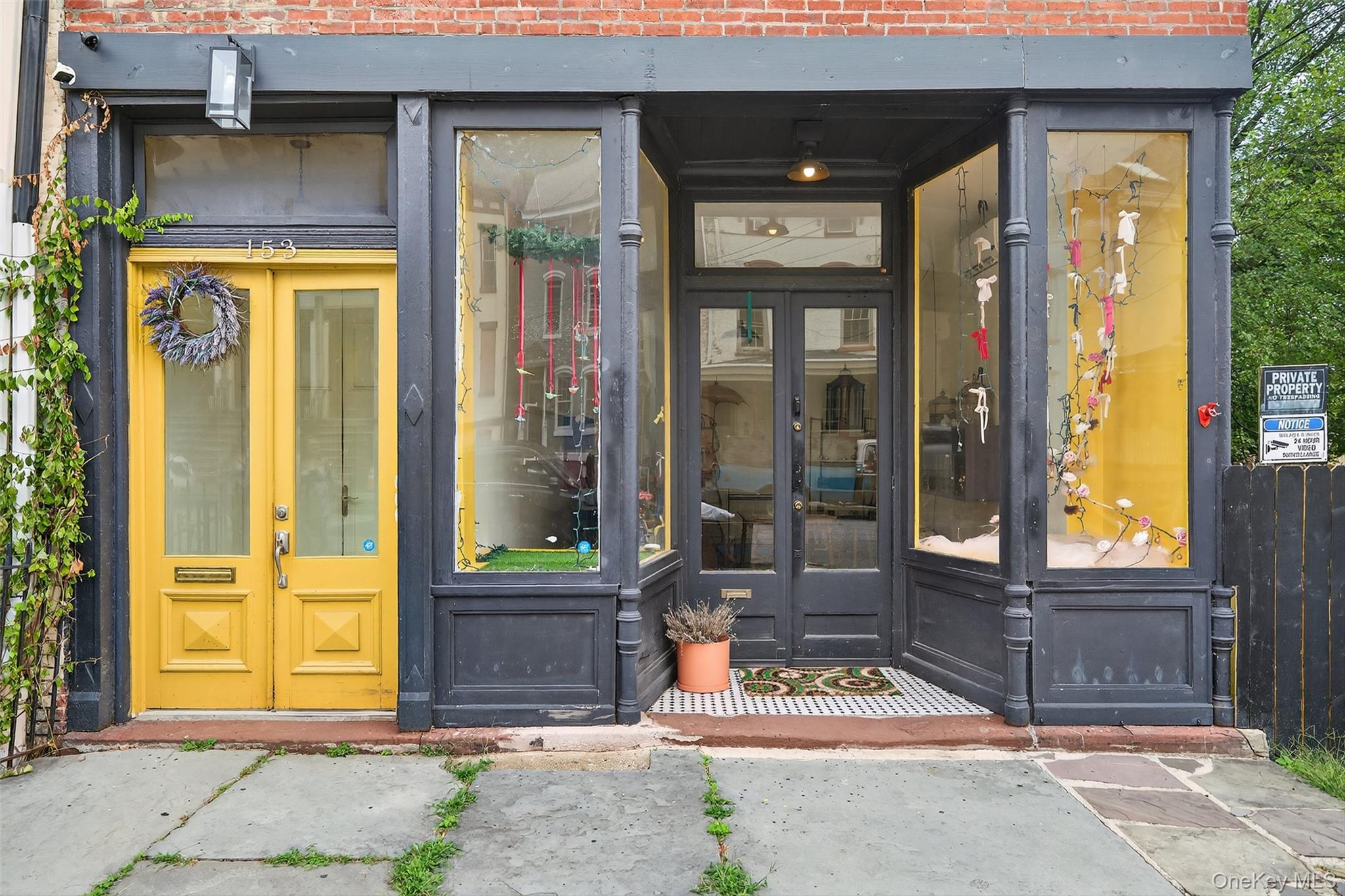 153 Lander Street Newburgh, NY 12550 - Photo 7 of 39 a view of a entryway door front of house