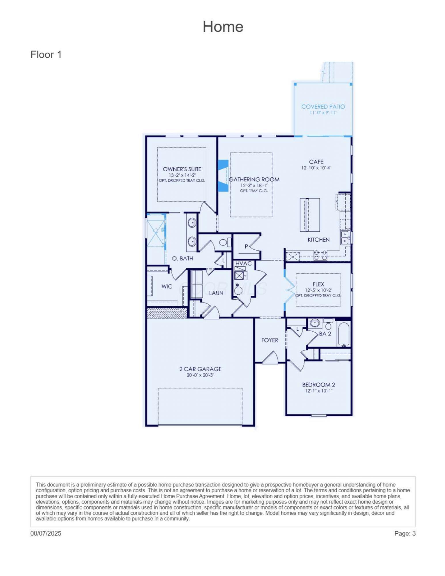 706 Oldcastle Road, Unit LOT 77 Lewis Center, OH 43035 - Photo 38 of 38 Floor Plans