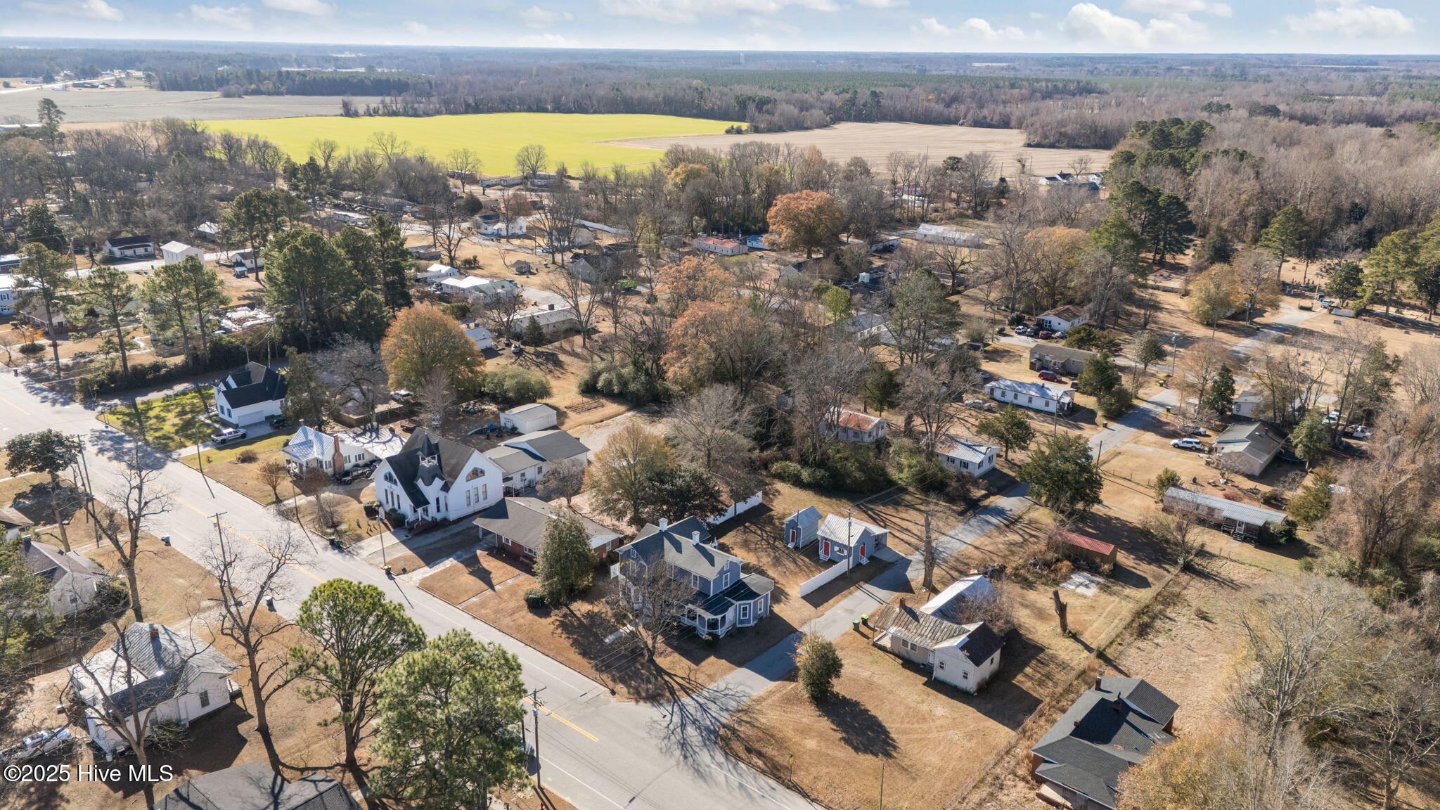 308 North Front Street Hamilton, NC 27840 - Photo 12 of 53 aerial view of corner/property