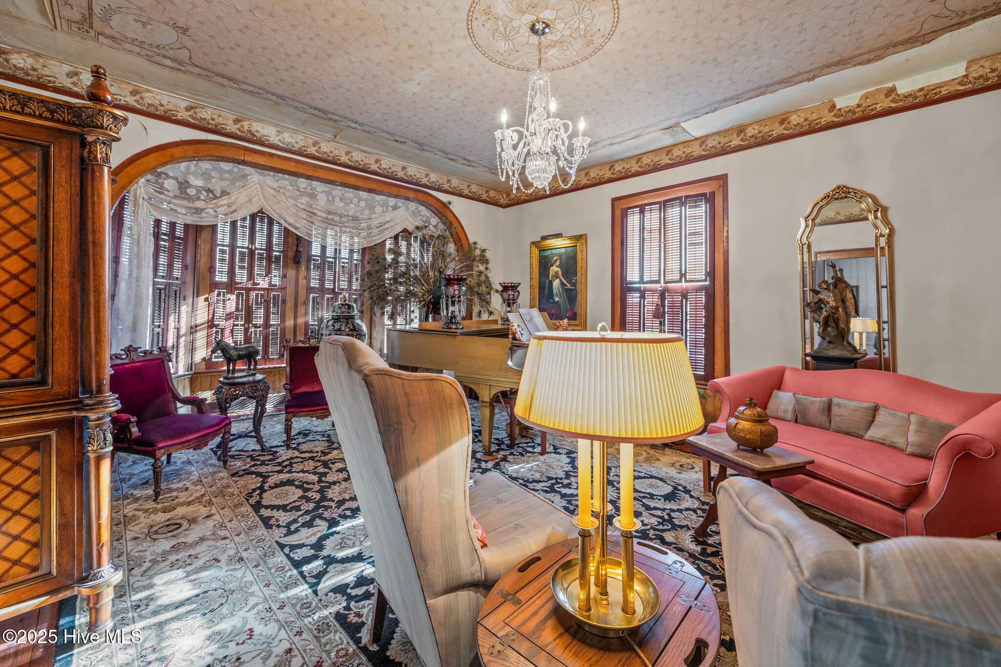 308 North Front Street Hamilton, NC 27840 - Photo 14 of 53 living room view on left side off foyer