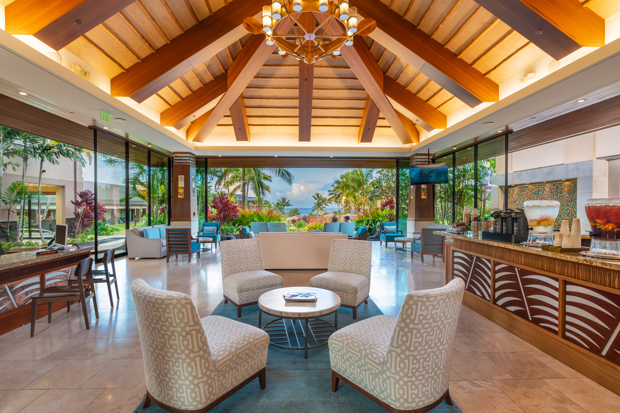 2641 Poipu Road, Unit 1202 Koloa, HI 96756 - Photo 30 of 30 a outdoor living space with furniture and garden view