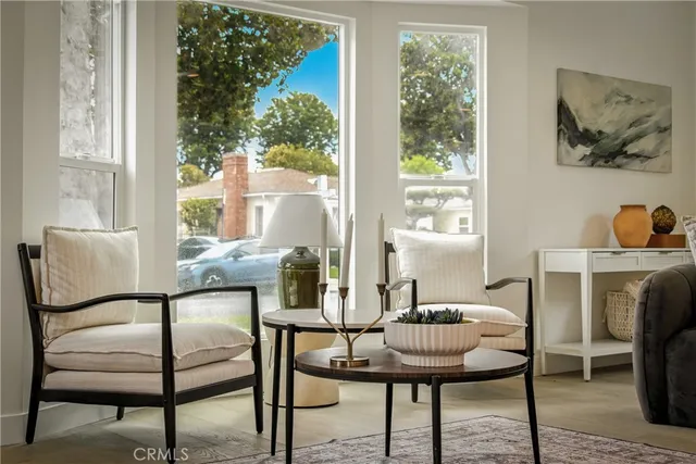 a kitchen with a table and chairs