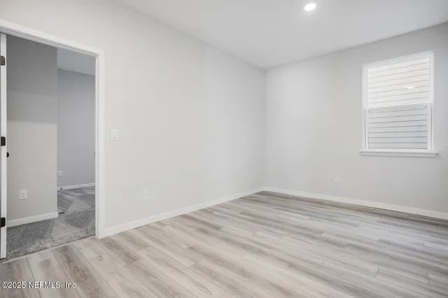 wooden floor in an empty room