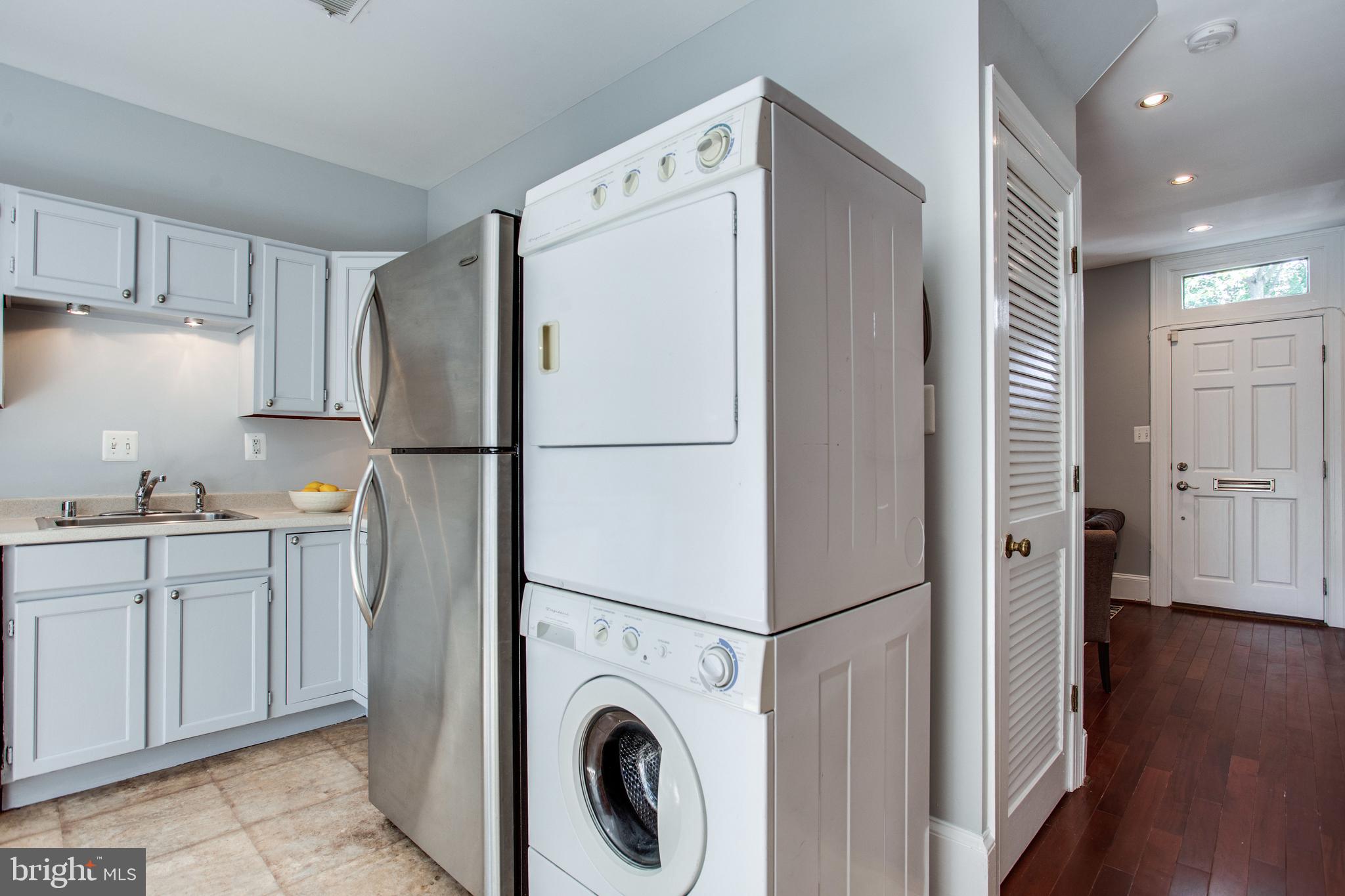 241 Warren Street Northeast Washington, DC 20002 - Photo 15 of 43 Hall closet is just behind washer/dryer