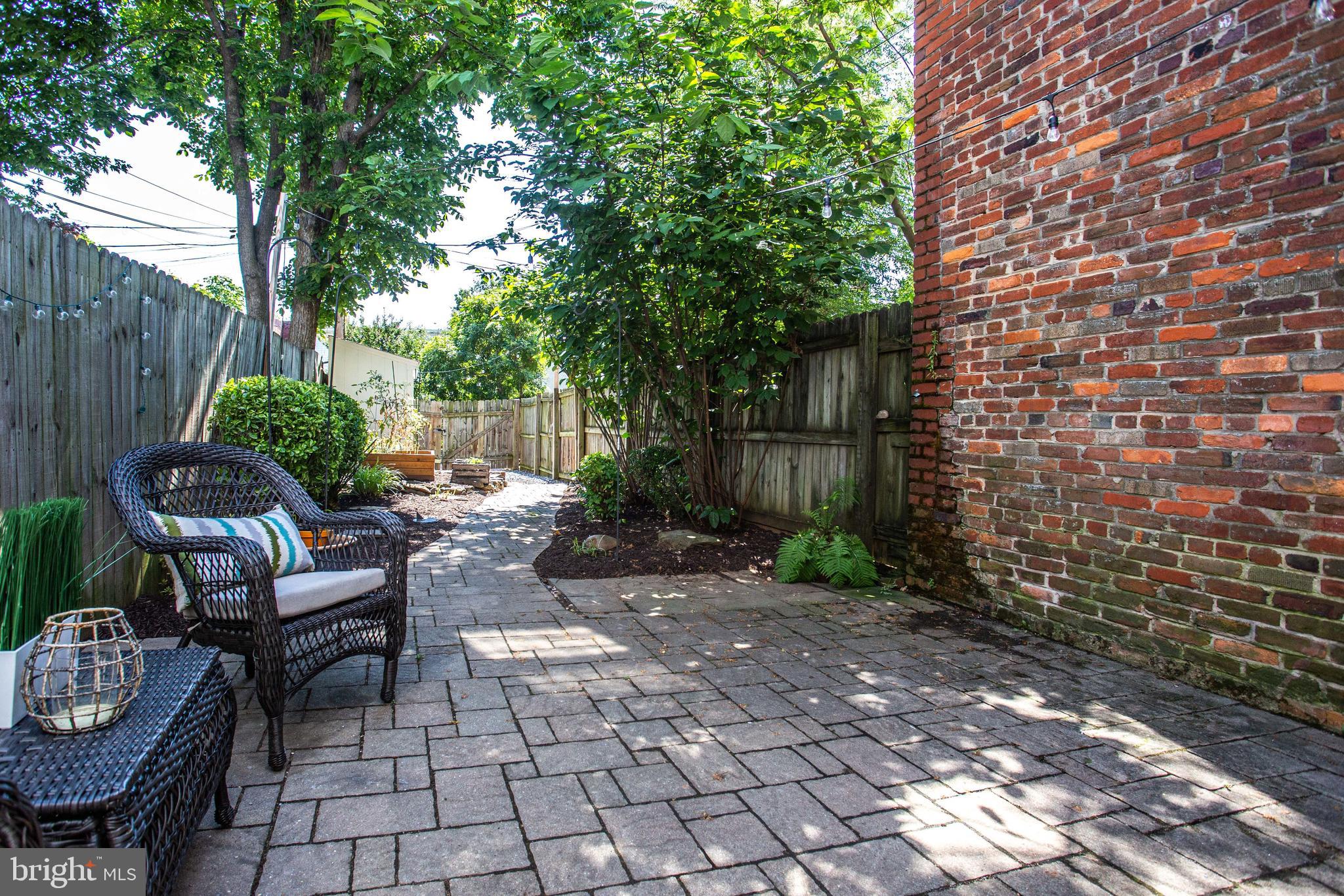 241 Warren Street Northeast Washington, DC 20002 - Photo 28 of 43 Wide & deep patio is your own retreat from it all