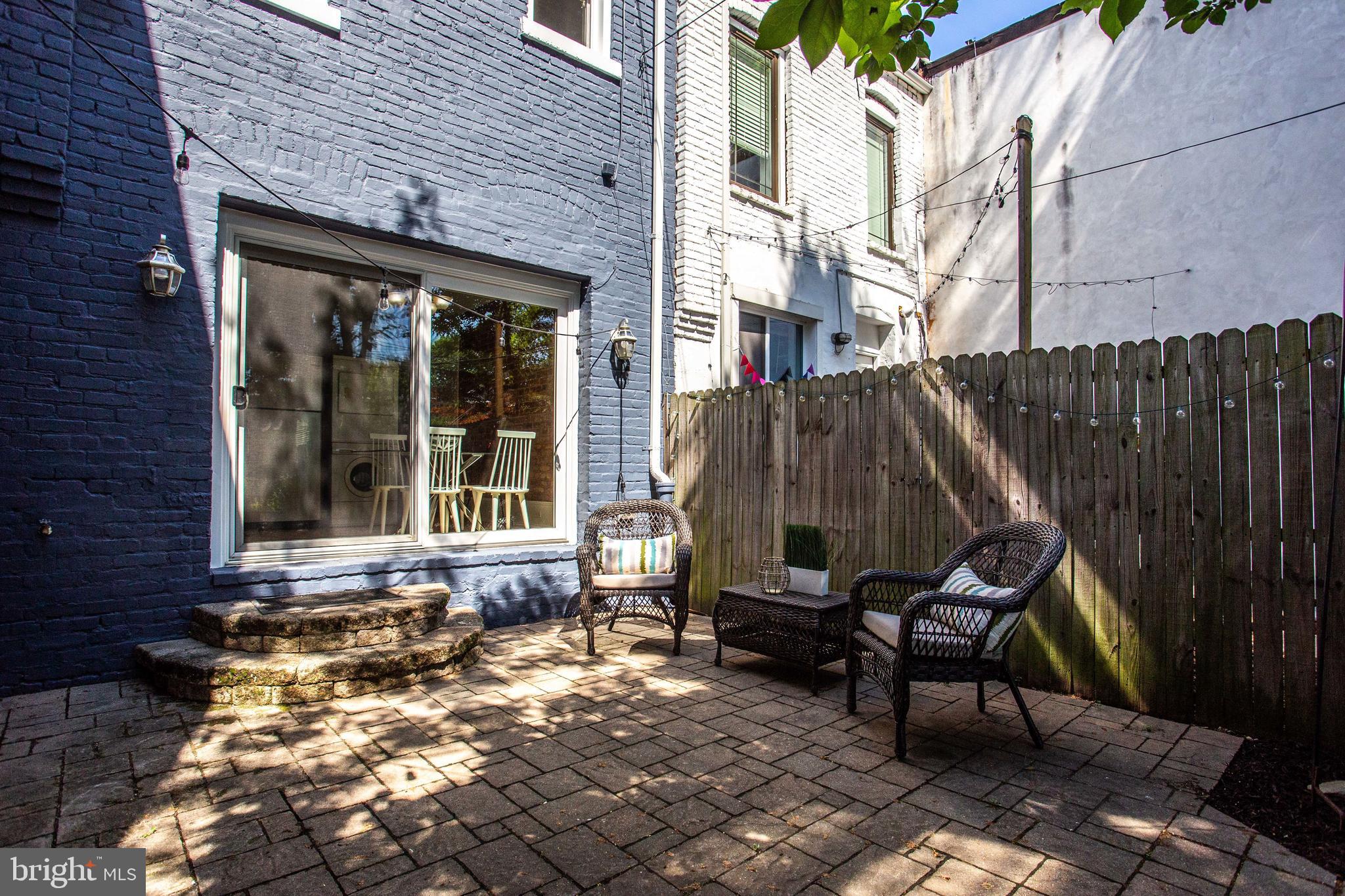 241 Warren Street Northeast Washington, DC 20002 - Photo 31 of 43 Deep patio, may have expansion possibilities