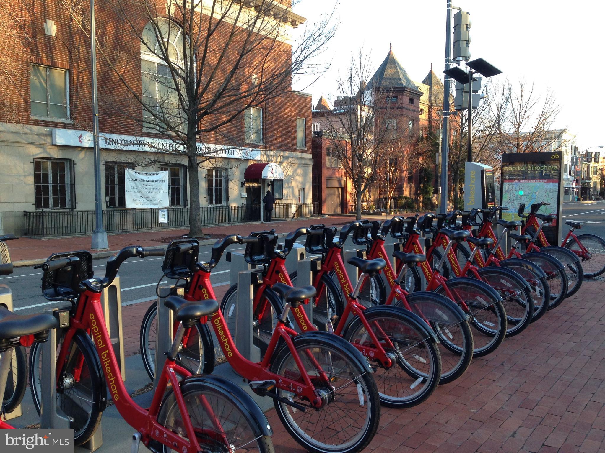 241 Warren Street Northeast Washington, DC 20002 - Photo 39 of 43 Lincoln Park Bikeshare