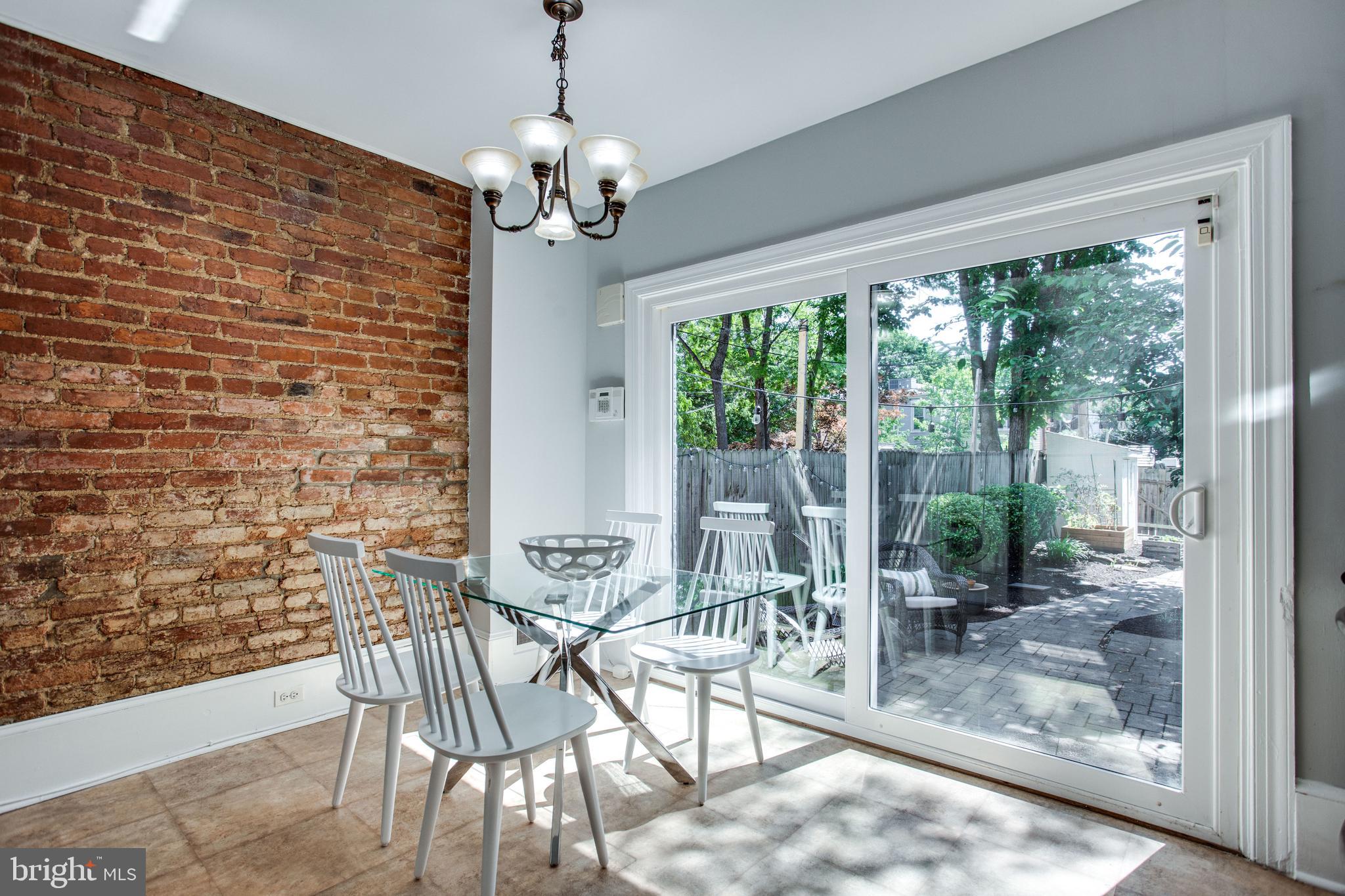 241 Warren Street Northeast Washington, DC 20002 - Photo 10 of 43 Dine looking onto your private oasis out back
