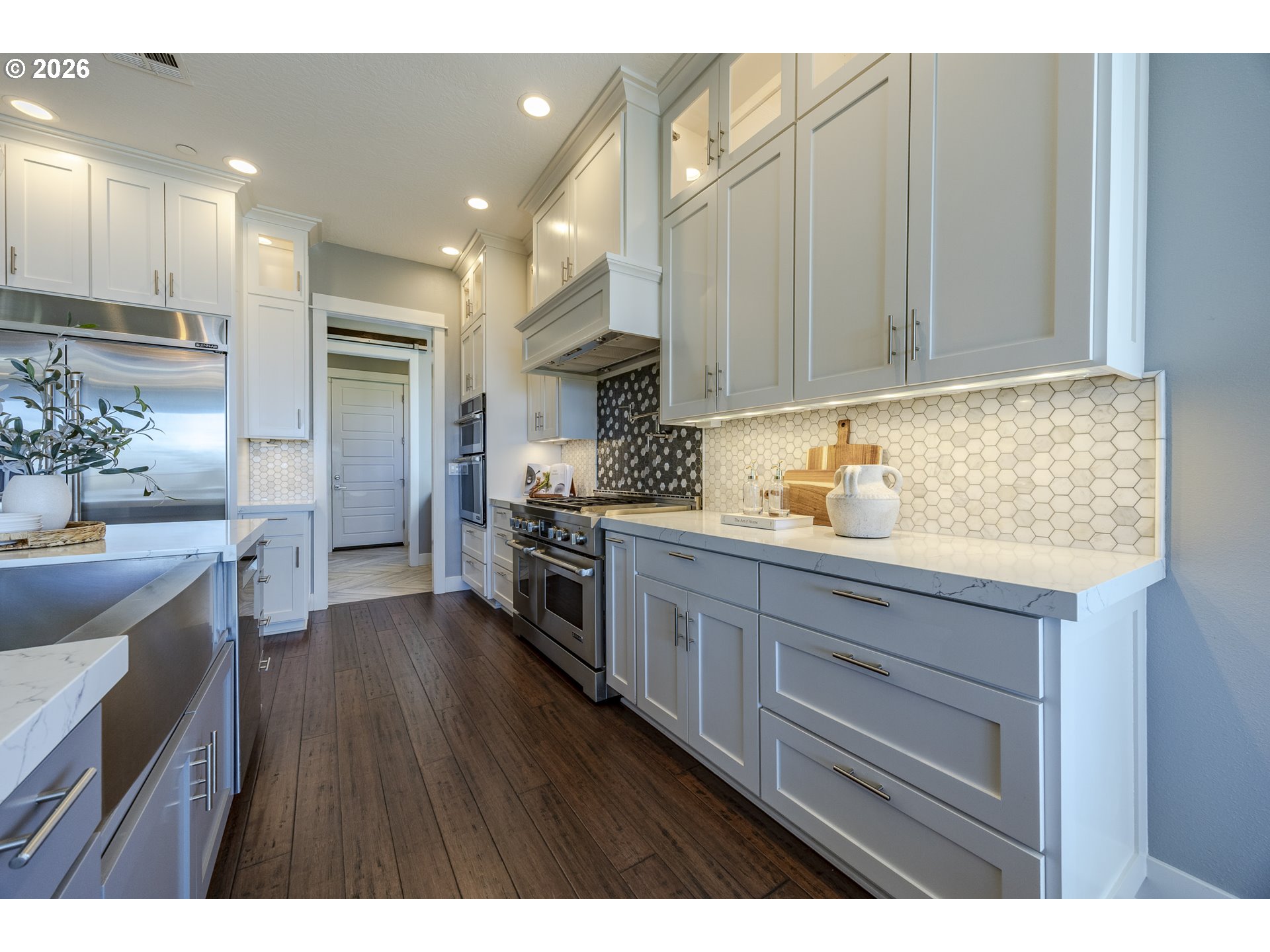 4048 Eagle View Drive Eugene, OR 97405 - Photo 13 of 48 a kitchen with a sink stainless steel appliances and cabinets
