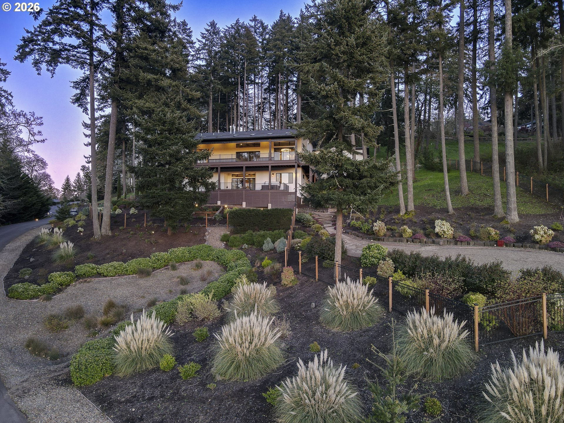 4048 Eagle View Drive Eugene, OR 97405 - Photo 46 of 48 a view of a lake with a building in the background
