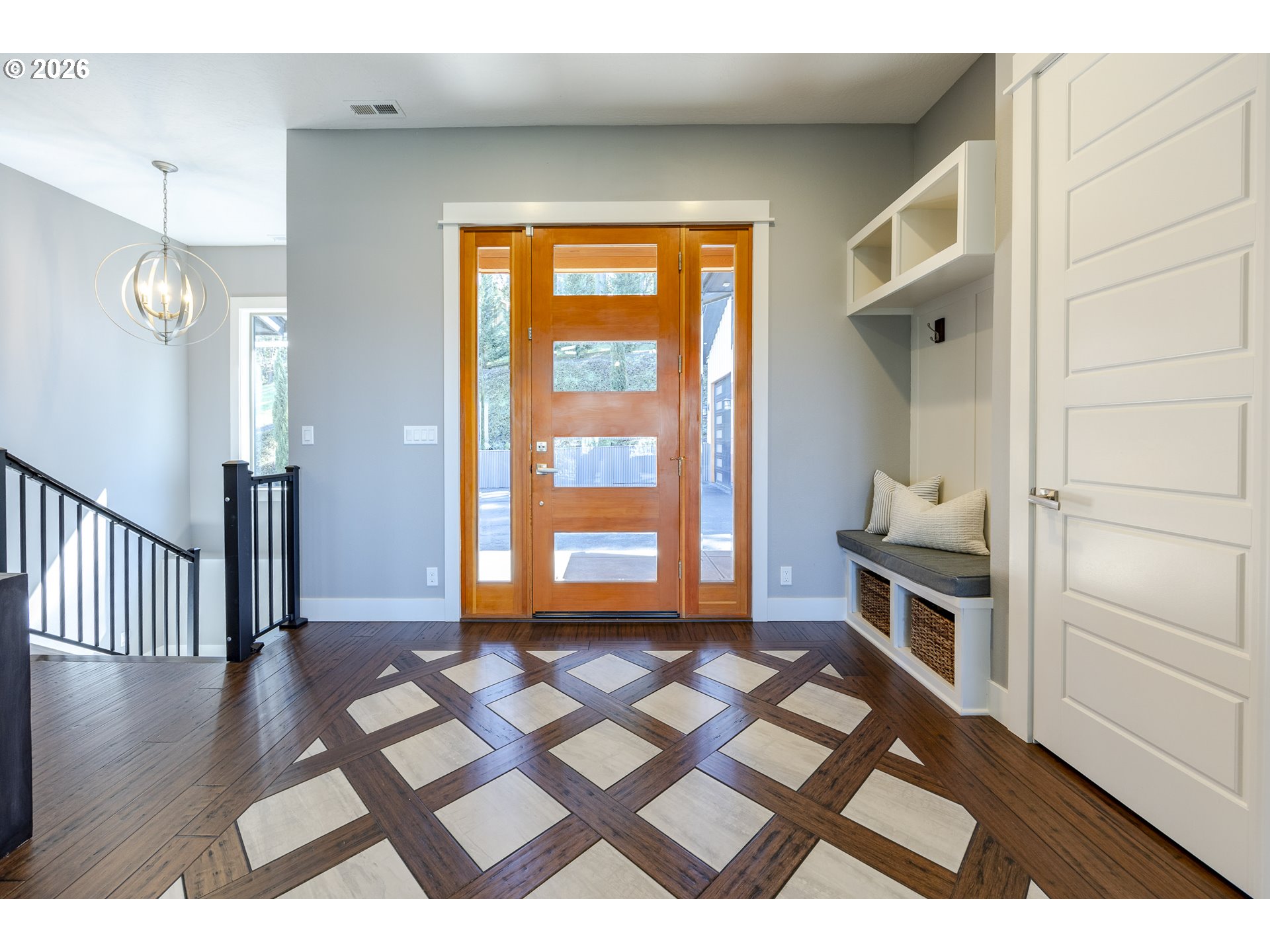 4048 Eagle View Drive Eugene, OR 97405 - Photo 7 of 48 a view interior of a house and an entryway with wooden floor