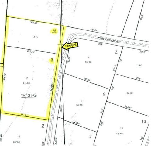 350 Stevenson Circle Tennessee Ridge, TN 37178 - Photo 16 of 16 Plat Copy - Parcels 25 & 3; 3.4 Acres total +/-