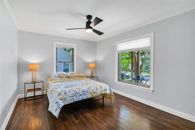 a view of wooden deck