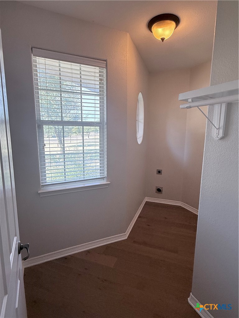1084 Frederick Lane Temple, TX 76502 - Photo 18 of 40 a view of a room with window and hardwood floor