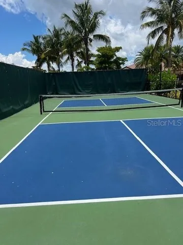 a view of a tennis court