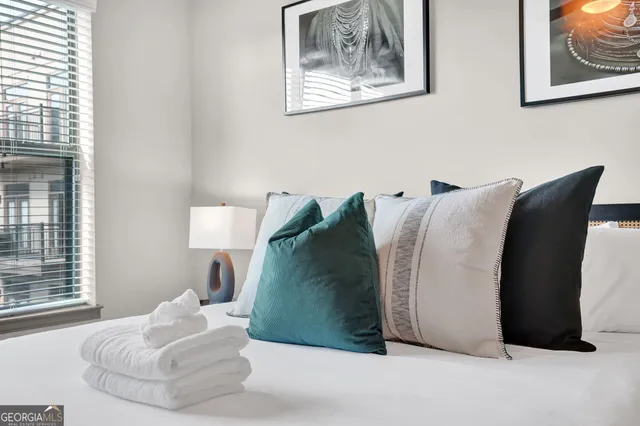 a close view of a couch