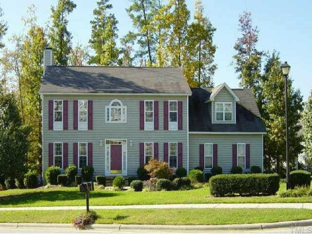 1117 Blackburn Road Apex, NC 27502 - Photo 1 of 1 Beautiful landscaping on corner lot. This is during the summer. Exterior Front