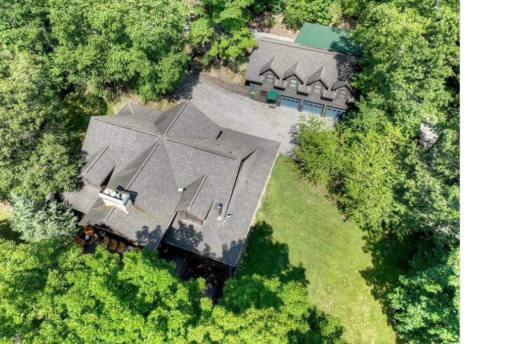 505 Old Salem Road Mineral Bluff, GA 30559 - Photo 53 of 88 an aerial view of residential house with outdoor space