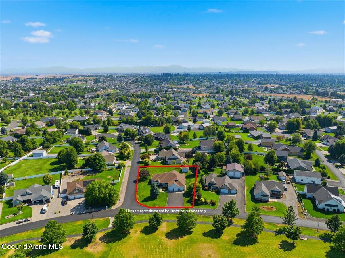 2924 North Distant Star Road Post Falls, ID 83854 - Photo 1 of 64 01-Aerial front of home