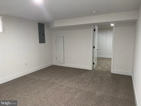 a view of empty room