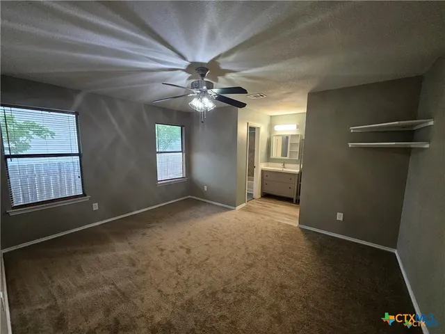 a close up view of racks